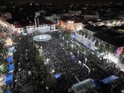 چهاردهمین شبِ قیام مردم رشت در خونخواهی امام شهیدمان با نوای خیبرشکنِ «حـــــــــیدر حـــــــــیدر»