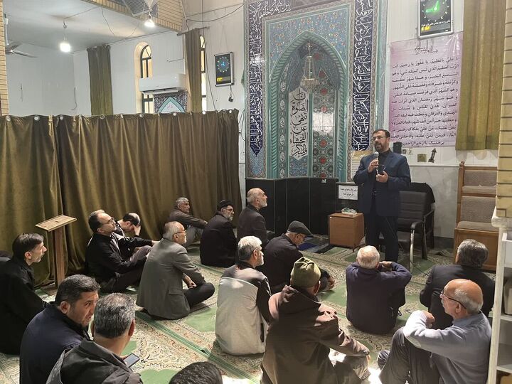 حضور استاندار فارس در جمع اهالی مسجد جوادالائمه(ع) شیراز