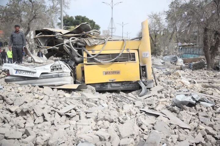 حمله موشکی به پایگاه انتظامی و شهروندان در شیراز