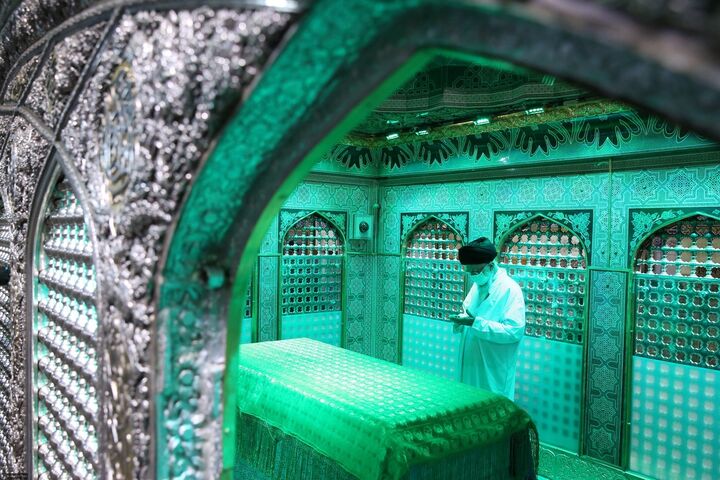 تدفین پیکر مطهر رهبر شهید در حرم رضوی| مشهد مهیای میزبانی