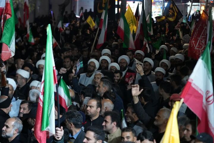 حضور حماسی کوهدشتی‌ها در هفدهمین اجتماع شبانه