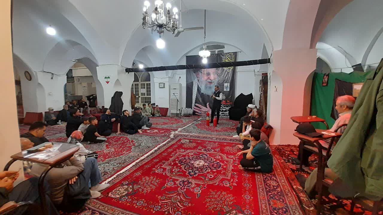 برگزاری دوره آموزشی امداد و کمک های اولیه در مسجد جامع روستای الوسجرد