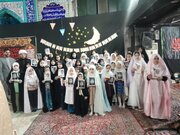 بیعت روزه‌اولی‌های رستم‌آباد با رهبر سوم انقلاب و گرامیداشت همکلاسی‌های شهید  