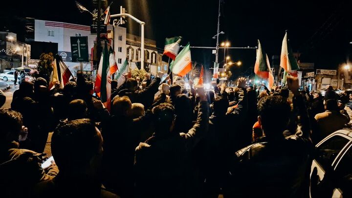 کرمانشاه علیه آمریکا و اسرائیل به پا خاست