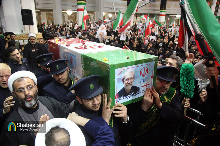 تشییع باشکوه پیکر شهید لاریجانی در قم