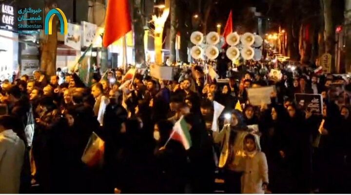 باران هم نتوانست مانع شود