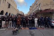 اشغالگران مانع از برگزاری نماز عید فطر توسط فلسطینی‌ها در مسجد الاقصی شدند