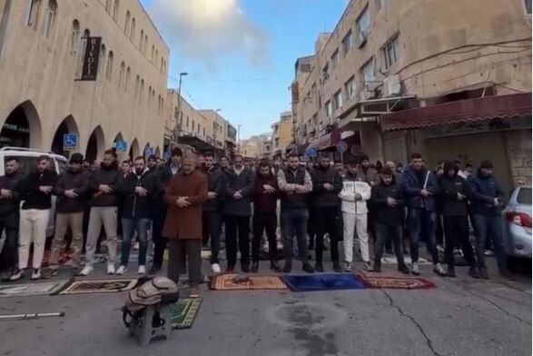 اشغالگران مانع از برگزاری نماز عید فطر توسط فلسطینی‌ها در مسجد الاقصی شدند