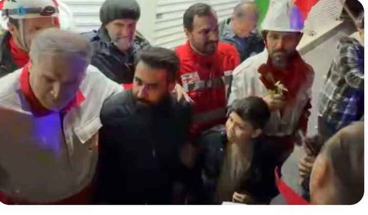 قدردانی حسین طاهری و هیأتی‌ها از نیروهای هلال احمر