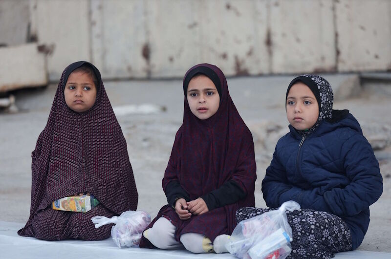 فلسطینی‌ها نماز عید را روی خرابه‌های مساجد ادا کردند+ عکس