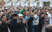 اقامه نماز با شکوه عید فطر در کاظمین
