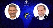 گفتگوی تلفنی وزرای امور خارجه جمهوری اسلامی ایران و هند