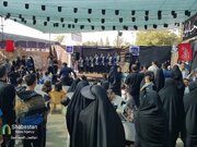 طنین سرودهای حماسی در مشهدالرضا(ع)