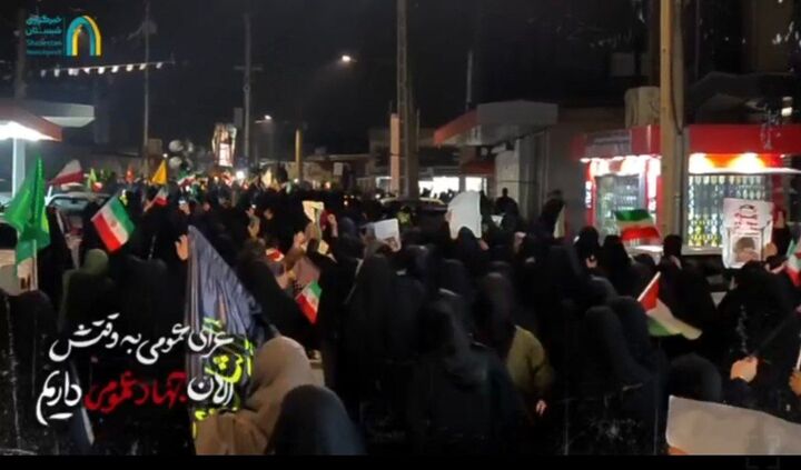 جهاد مردم آبدانان در چندمین شب متوالی