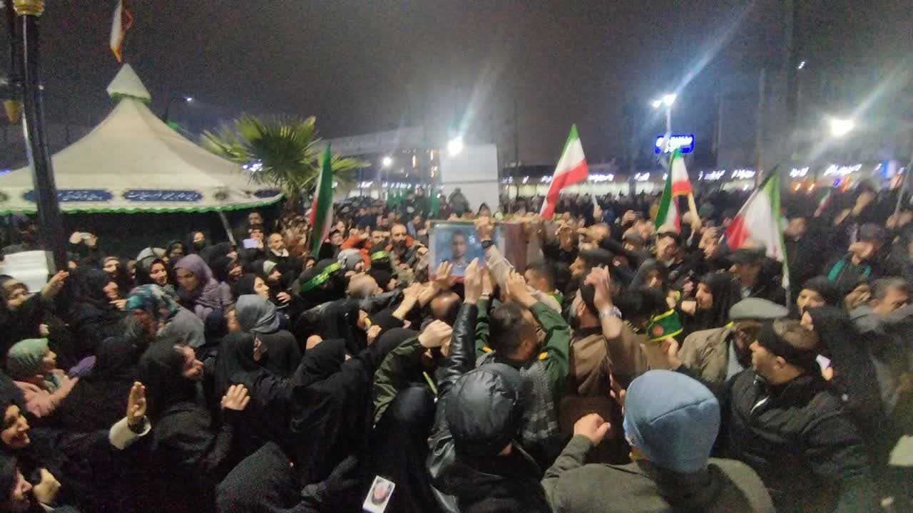 وداعی عاشقانه در ساحل محمودآباد و عطر شهادت در هوای نوروز