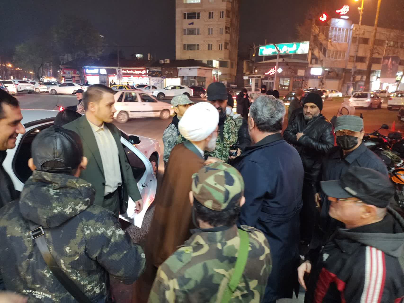 دیدار نماینده ولیفقیه با جانبرکفان امنیتساز شهری در رشت