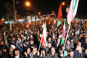 شب بیست و دوم اجتماع غیرت و پایداری در پایتخت طبیعت ایران