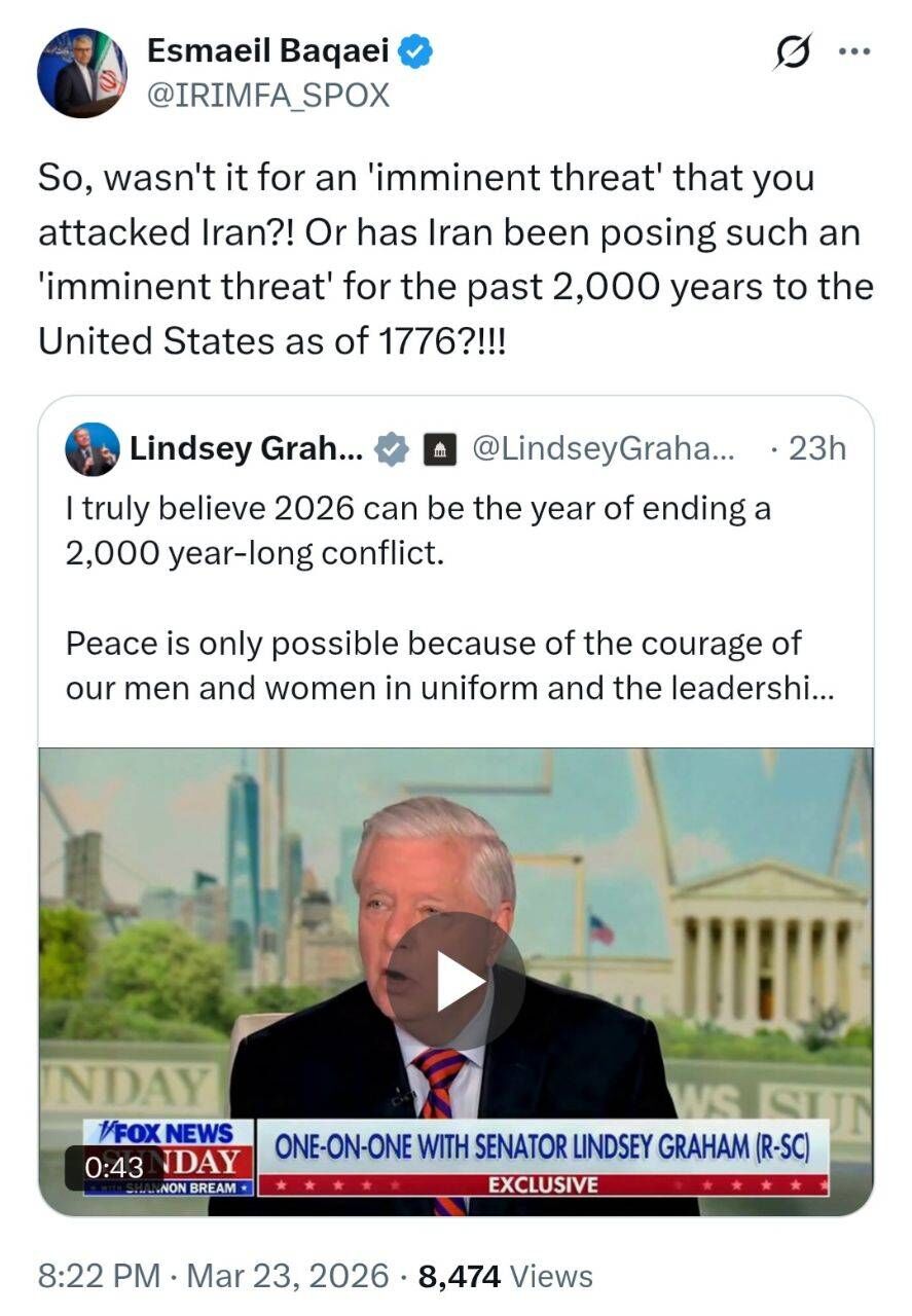 «تهدید قریب‌الوقوع» دوهزار ساله ایران علیه آمریکا؟!