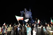 رونمایی از بزرگترین المان هنری مشهد