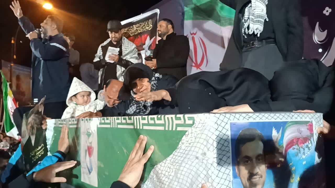 بدرقه پیکر پاسدار نقیبی نیرسی در میان آه و اندوه مردم نوشهر