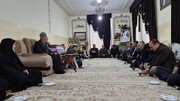 دیدار استاندار کهگیلویه و بویراحمد با خانواده شهیده پوران قلی‌پور