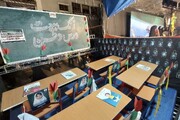 برپایی موکب شهدای کودک در گرگان