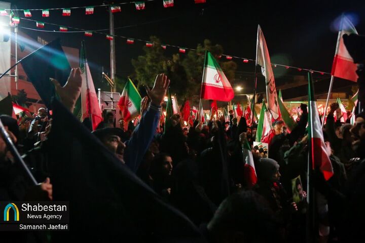 خروش مشهدی‌ها در شب‌ بیست‌وششم