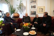دیدار وزیر ارشاد با استاد خسرو خورشیدی