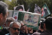سنگ تمام کرمانی‌ها در بدرقه شهید امیرمحمدی تا آغوش بهشت ثاراللهیان