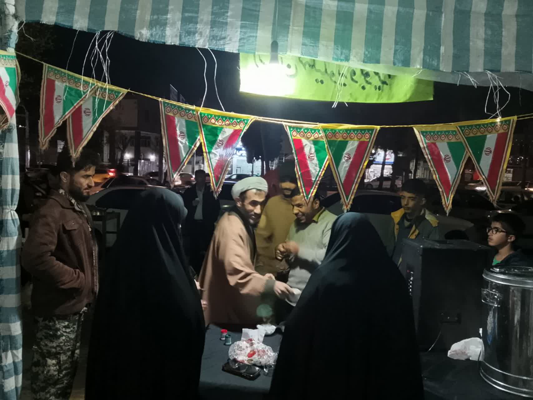 موکب شهید حججی کانون خضرا، میدان دار خدمات رسانی به شهروندان یاسوجی