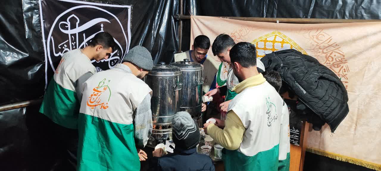 میدان‌داری نوجوانان خدمت رضوی شهرستان خمام در جنگ رمضان