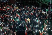 چو دریا موّاج و خروشان؛ نمایی از سیل جمعیت کرمانی‌ها در قرار شبانه بیست و هفتم‌