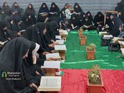 محفل انس با آیات فتح و دعای نصر همزمان با سالروز تخریب قبور ائمه بقیع در مسجد جامع راین