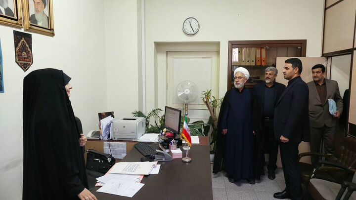 بازدید دادستان کل کشور از دادسرای جرایم اقتصادی تهران