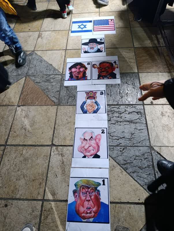 تبیین جنایات صهیونی آمریکایی به سبک بچه های مسجد