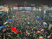 میدان شهدای ذهاب مملو از خشم و استقامت