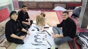 از پارچه‌نویسی تا ارسال پیام اثبات حقانیت جبهه مقاومت به جهانیان، ایده‌های خلاقانه اعضای دهه هشتاد کانون عمار