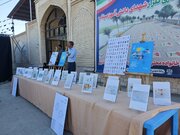 هنرمندان میناب با زبان هنر، روایت مظلومیت شهدای دانش‌آموز را به جهان رساندند