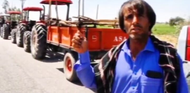 |علام آمادگی ۱۲۰۰ تراکتوردار جازموریان برای «شخم زدن» زمین‌های دشمن صهیونیستی