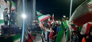 حضور نوجوانان مسجدی در مراسم تشییع ۲ لاله پرپر