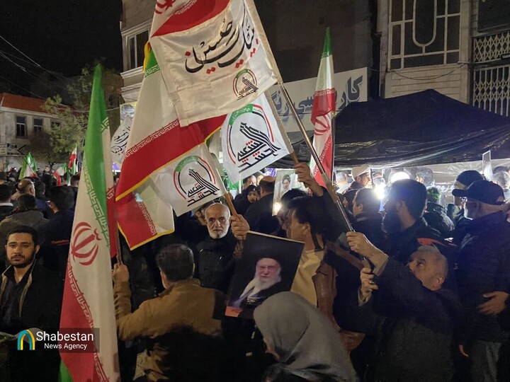 حضور پرشور مردم کرمانشاه در اجتماع شبانه؛ جلوه‌ای از وحدت و همبستگی