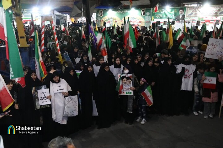 تقدیر از یک ماه حضورِ عزت‌آفرین و دشمن‌کوب شیرزنان و دختران دلیر ایران‌زمین