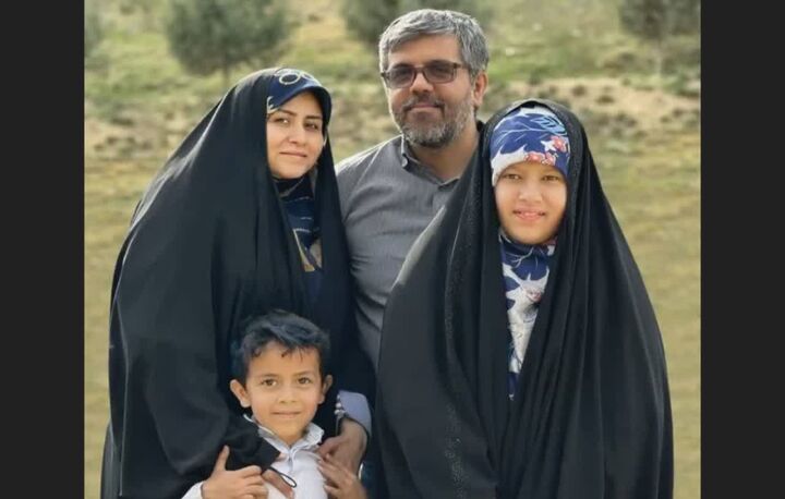 لحظاتی از آیین تشییع پیکر مطهر شهیدان شادکامی