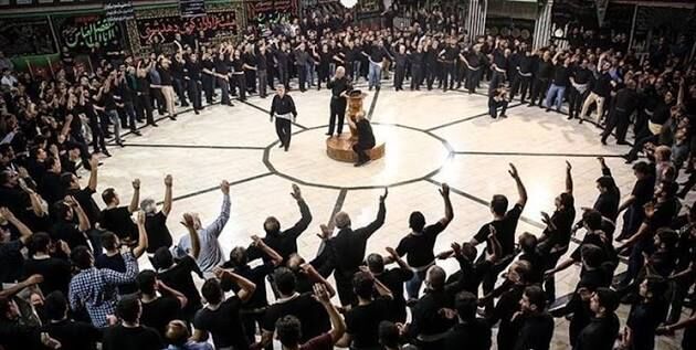 اجتماع عظیم عزاداران سنتی بوشهر به یاد رهبر شهید