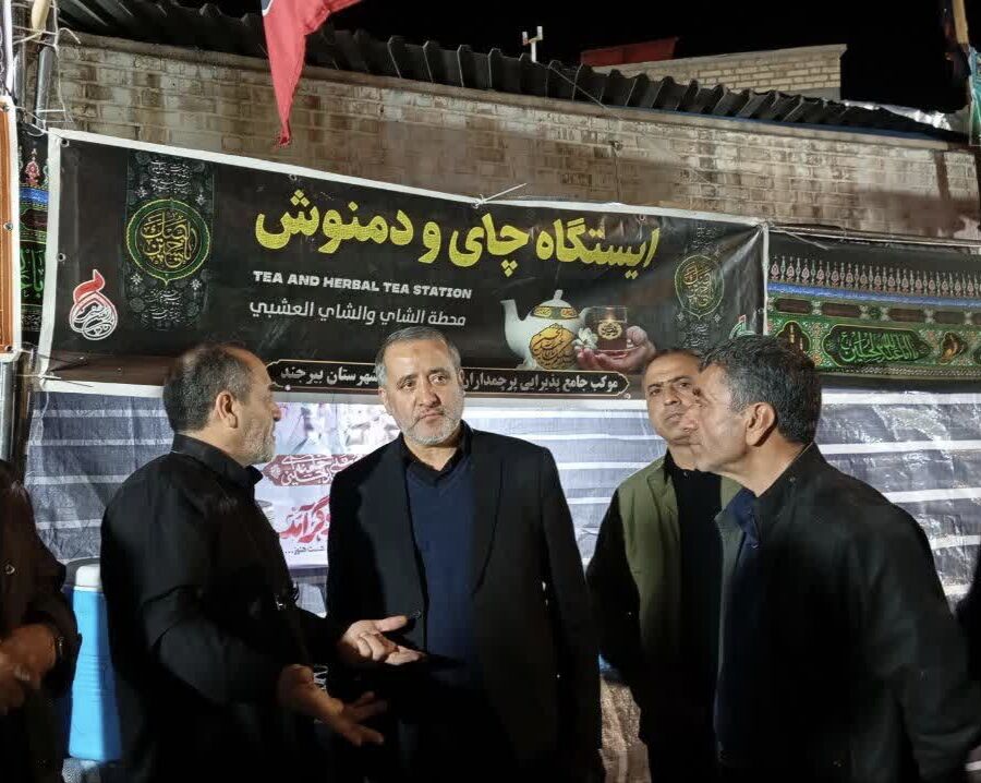 موکب پرچمداران اهل بیت(ع) بیرجند نماد خدمت مومنانه