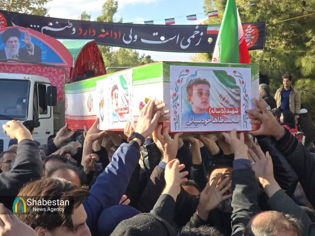 تشییع و بدرقه در مسیر بهشت