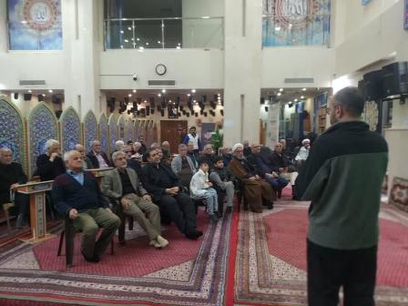 مسجدی که میدان‌دار تجمعات شب‌های جنگ در محله جردن است
