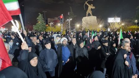 مسجدی که میدان‌دار تجمعات شب‌های جنگ در محله جردن است