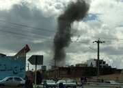 حمله موشکی به نزدیکی ساختمان ستاد کانون های مساجد کرمانشاه