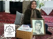 دیدار و تجلیل از مادر شهید علی ‌شمس به همت کانون شمیم یاس همدان